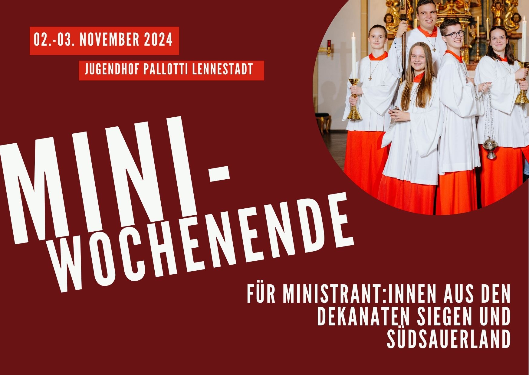 Mini Wochenende Postkarte