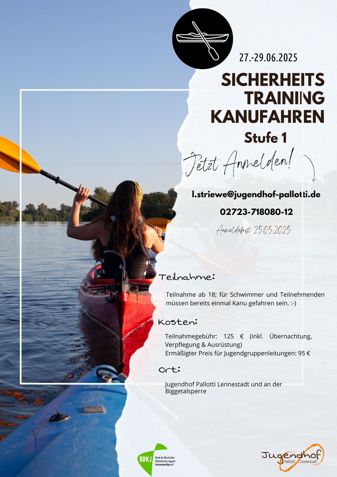 Kanu Sicherheitstraining A4