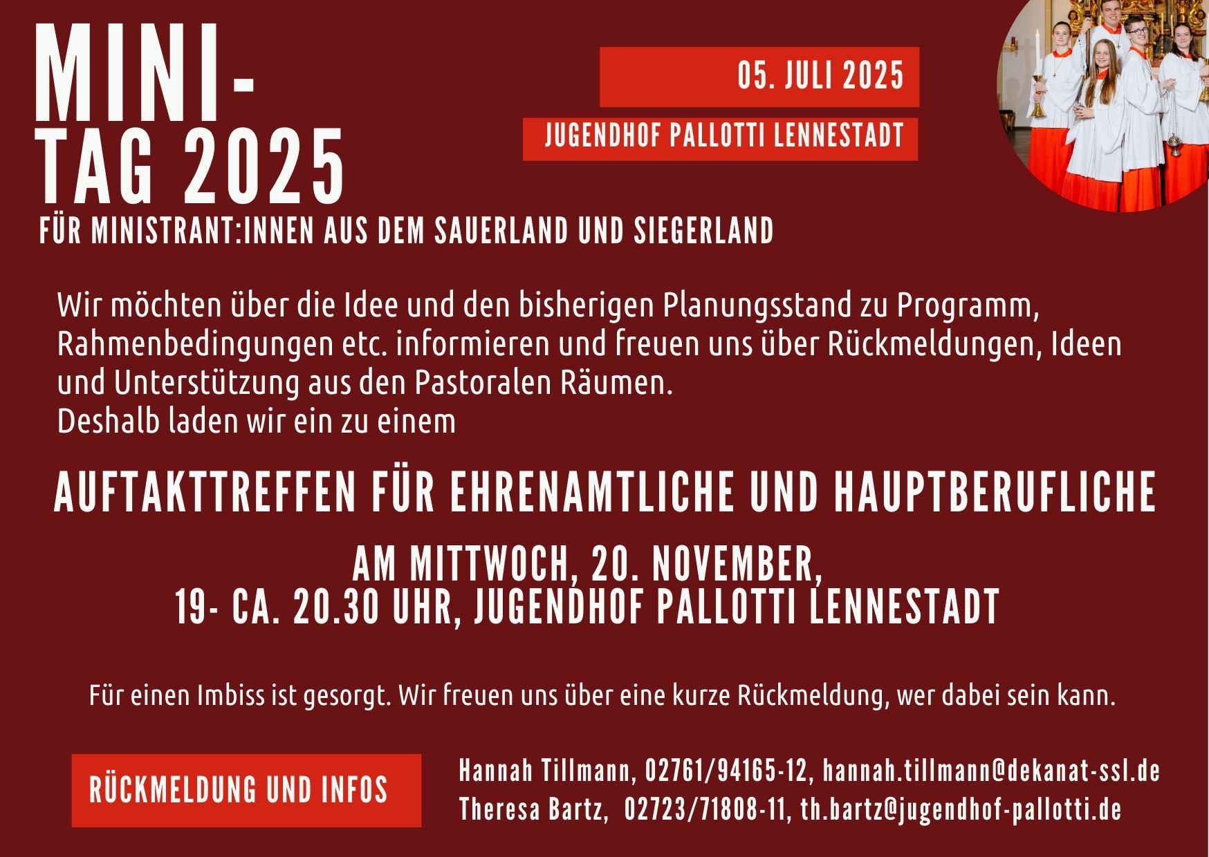 Auftakttreffen Mini Tag 2025